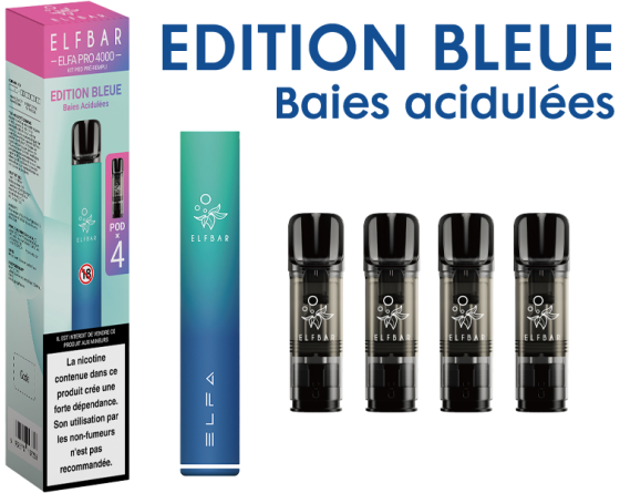 STARTER KIT ELFA PRO 4000 EDITION BLEU