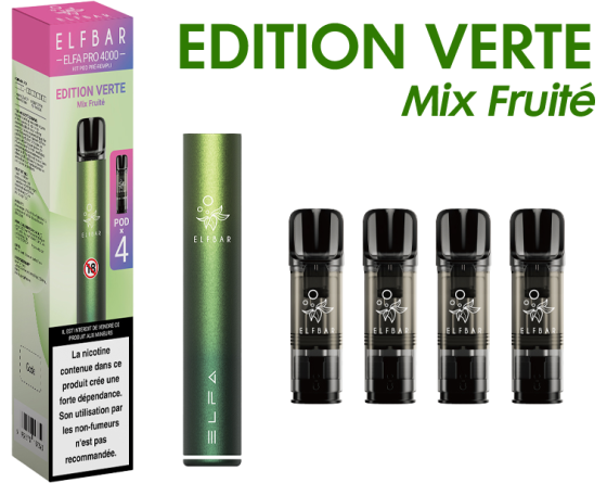 STARTER KIT ELFA PRO 4000 EDITION VERT