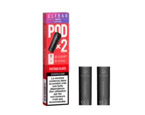 Boîtes 2 pods Elfbar 4en1 Pastèque ice
