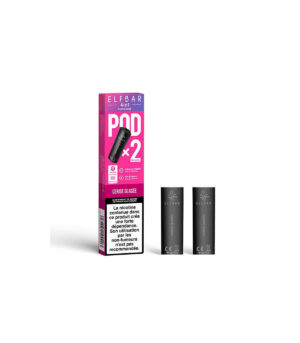 Boîtes 2 pods Elfbar 4en1 Cerise ice 10MG