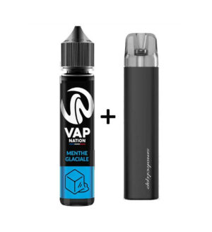 Menthe Glaciale 50ml + Ecig Duo Pack