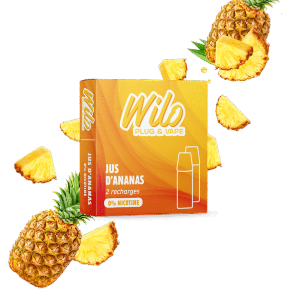 Recharges WILO - Jus d'Ananas