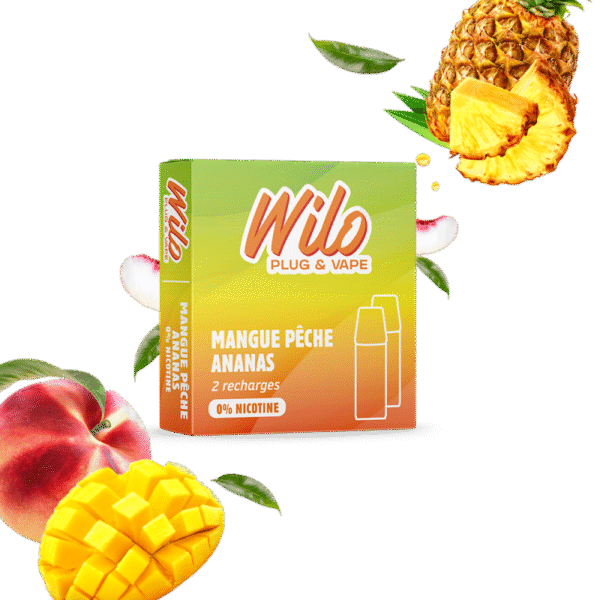 Recharges WILO - Mangue Pêche Ananas