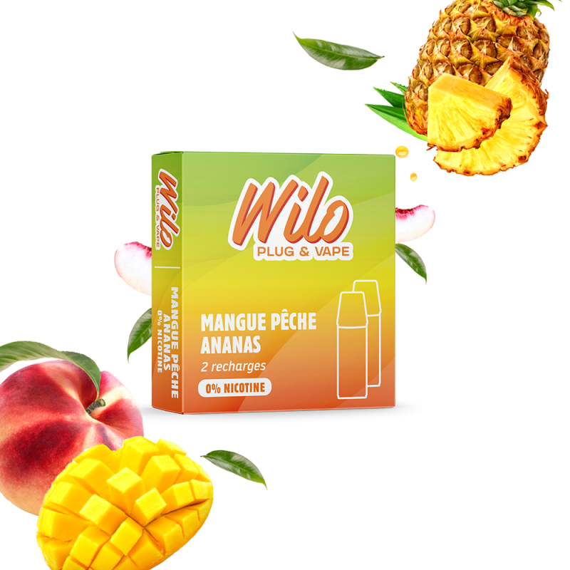 Recharges WILO - Mangue Pêche Ananas
