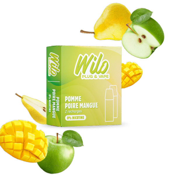 Recharges WILO - Pomme Poire Mangue