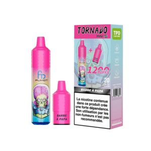 Kit Tornado Mini 1200 Puffs Barbe à Papa