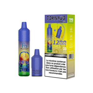 Kit Tornado Mini 1200 Puffs Kiwi Fruit de la Passion Goyave