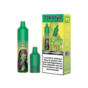 Kit Tornado Mini 1200 Puffs Myrtille Framboise Acidulées